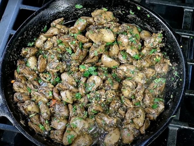 скільки варити курячі серця