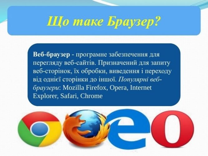 що таке браузер
