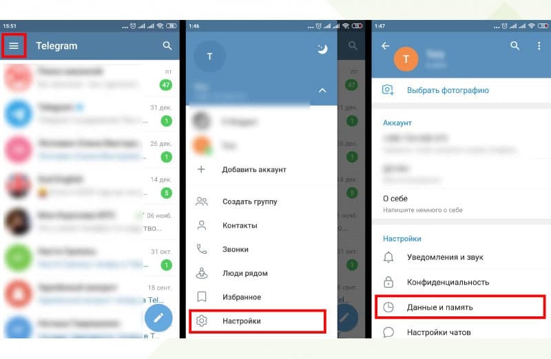 як очистити телеграм