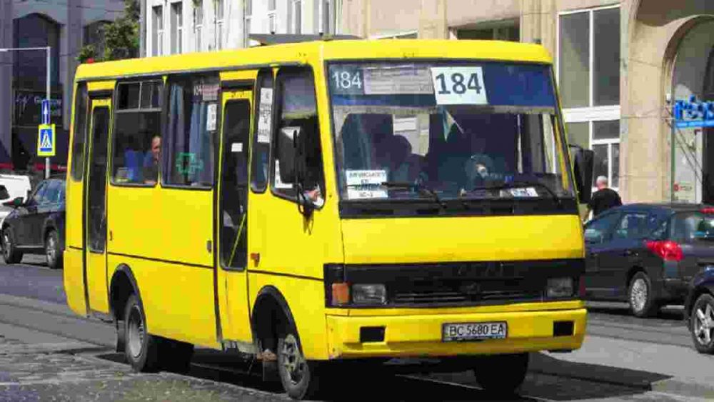 184а маршрутка львів
