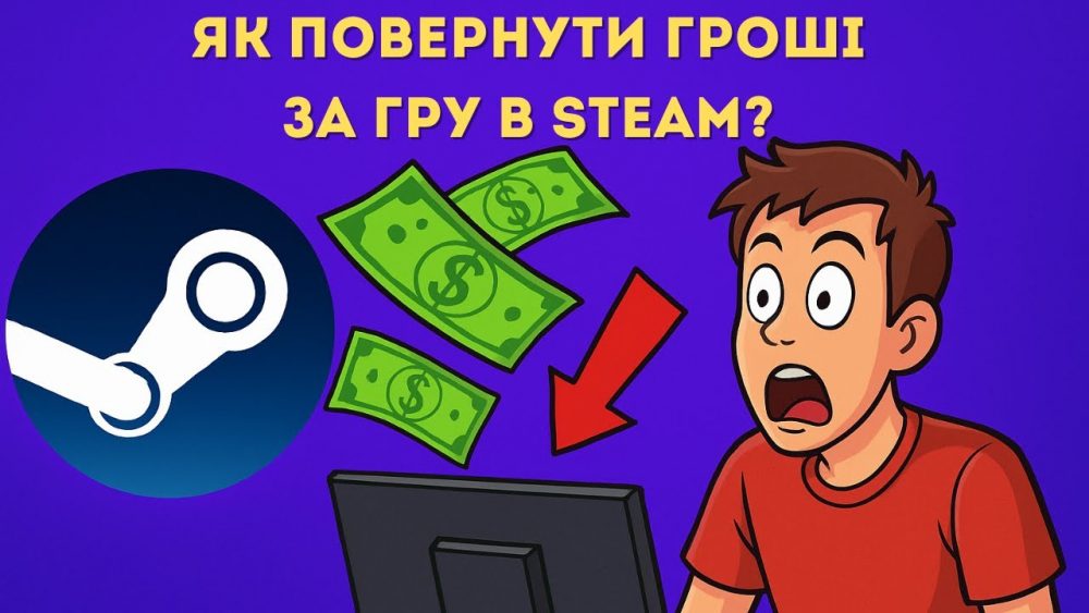 як повернути гроші за гру в стим