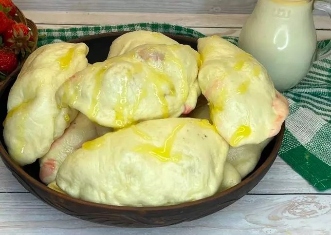 вареники на дріжджах