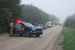 Науседа: збитий у Литві дрон, ймовірно, летів на Україну