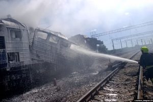 Померли дві жінки після удару РФ по поїзду на Сумщині