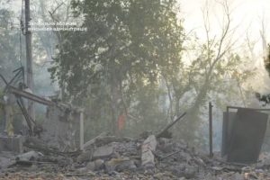 Удар дрона по Запоріжжю: загинув чоловік, четверо жінок травмовані