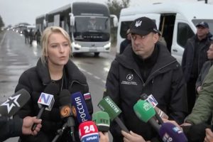 Делегація Лубінця прибула в Олешки під режимом тиші